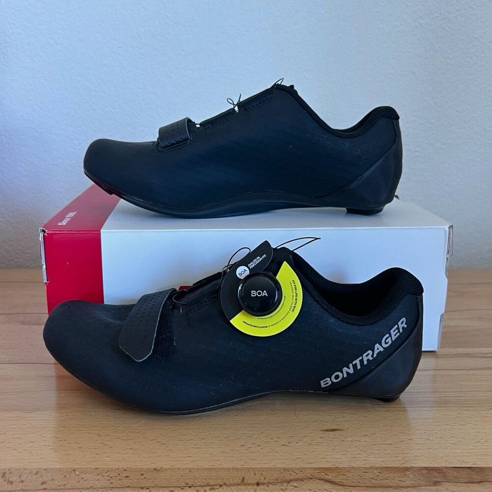 Bontrager Circuit Road Cycling Shoes Black Unisex EU40.5 US7.5 Boa